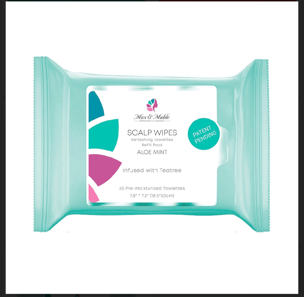 Max & Mable scalp wipes