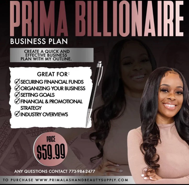 Prima Billionaire Business Plan Outline